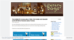 Desktop Screenshot of literarydogs.com